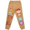 Ninetales Pokemon Streetwear Otaku Cosplay Anime Sweatpants