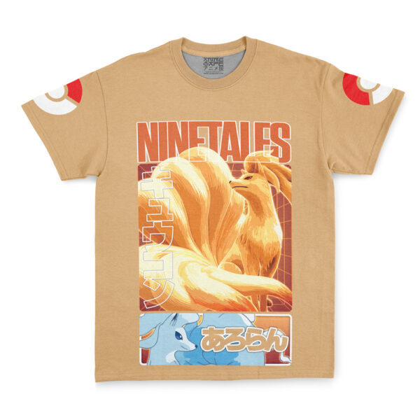 Hooktab Ninetales Pokemon Shirt Streetwear Anime T-Shirt