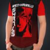 Grim Red hair One Piece Anime Unisex T-Shirt