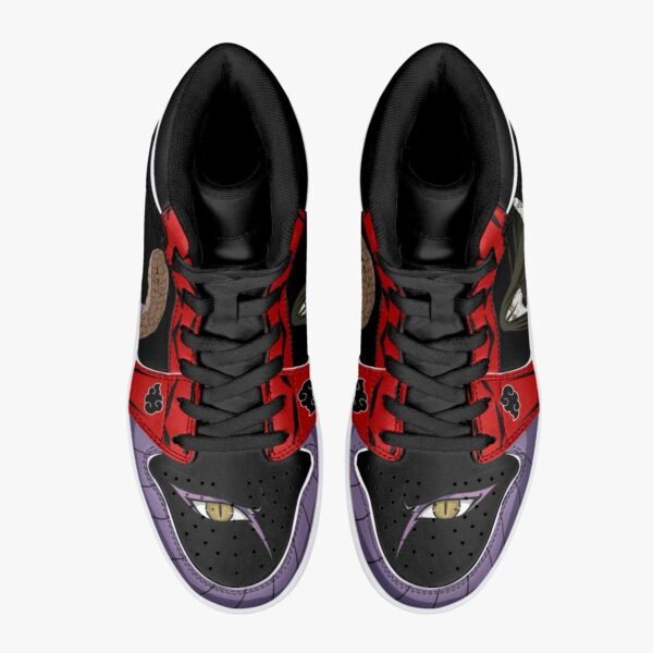 Orochimaru Red Cloud Ninja Mid 1 Basketball Shoes