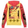 Pikachu Pokemon Streetwear Otaku Cosplay Anime Zip Hoodie