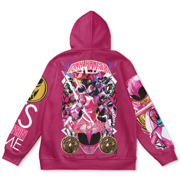 Hooktab Pink Ranger Mighty Morphin Power Rangers Anime Hoodie