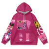 Hooktab Pink Ranger Mighty Morphin Power Rangers Anime Hoodie