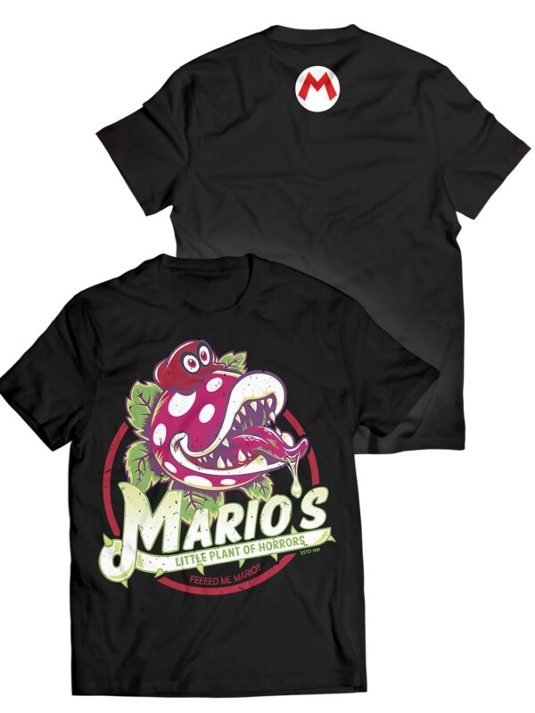 Plant of Horrors Mario Anime Unisex T-Shirt