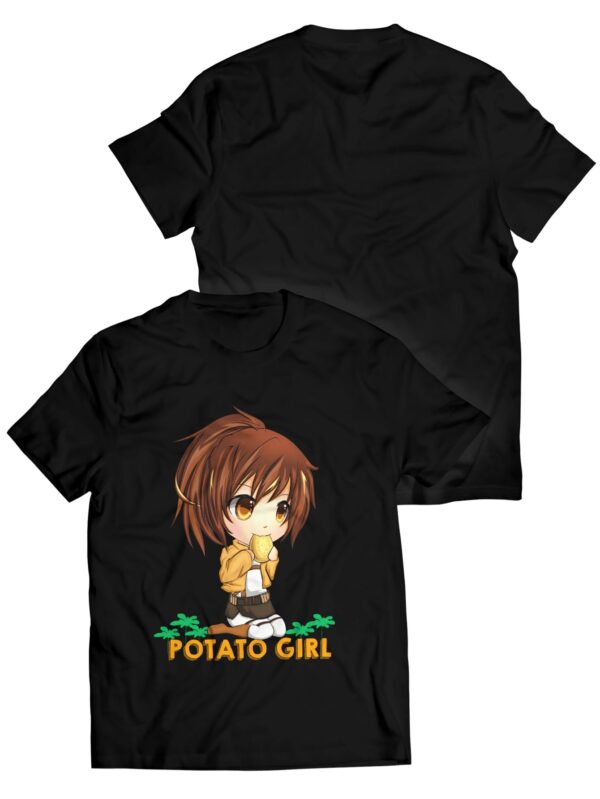 Potato Girl Attack on Titan Anime Unisex T-Shirt