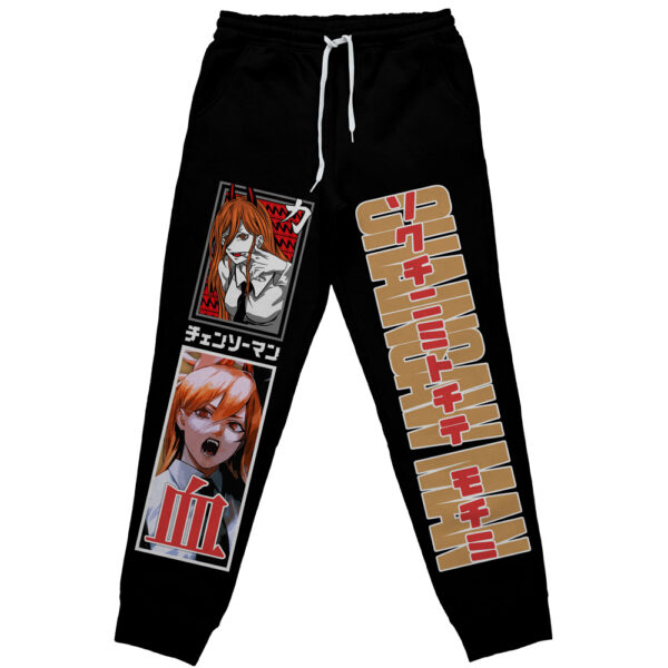 Power Chainsaw Man Streetwear Otaku Cosplay Anime Sweatpants