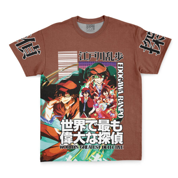Hooktab Edogawa Ranpo Bungou Stray Dogs Streetwear Anime T-Shirt