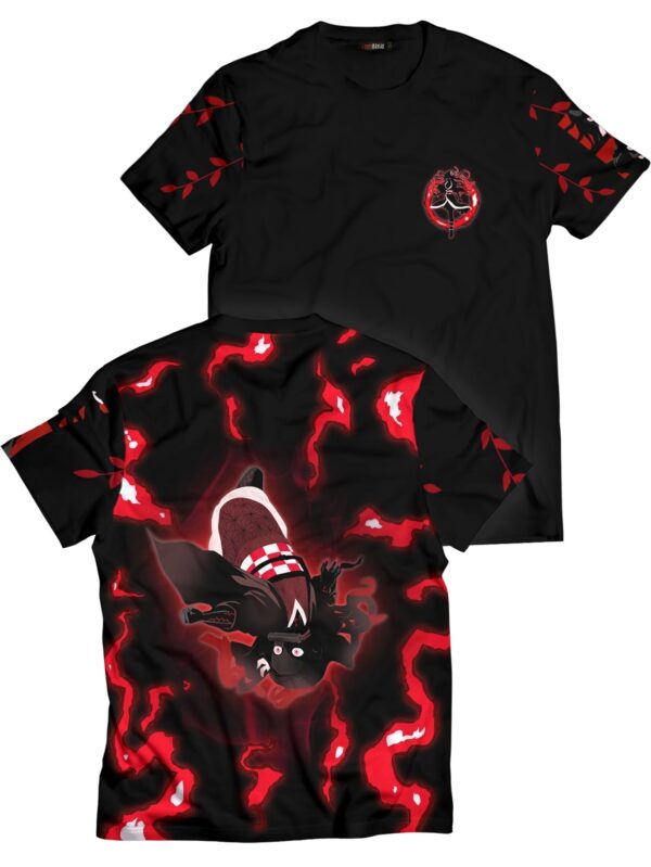 Red ED Nezuko Demon Slayer Anime Unisex T-Shirt