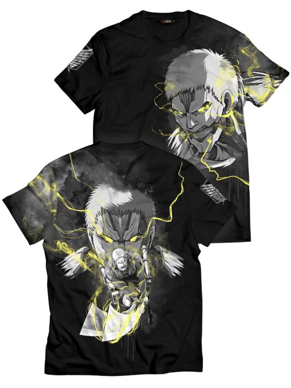 Reiner Summoning Titan Attack on Titan Anime Unisex T-Shirt