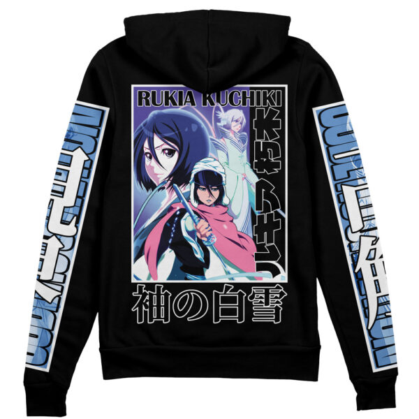 Rukia Kuchiki TYBWA Bleach Streetwear Otaku Cosplay Anime Zip Hoodie