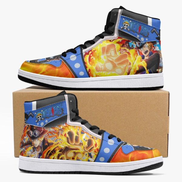 Sabo Fire Fist One Piece Mid 1 Basketball Shoes