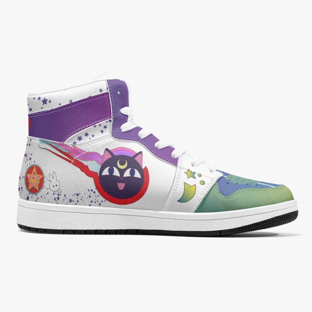 Sailor Moon Crystal Mid 1 Basketball Shoes