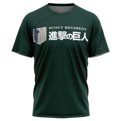 Hooktab Scouting Regiment Attack on Titan Anime T-Shirt