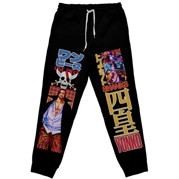 Shanks V2 One Piece Streetwear Otaku Cosplay Anime Sweatpants