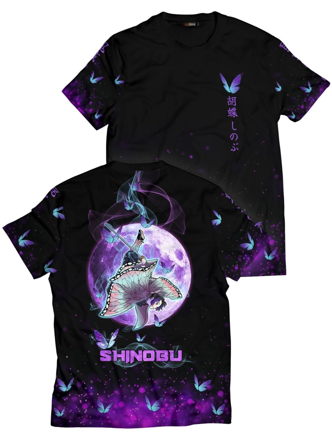 Shinobu Moonfall Demon Slayer Anime Unisex T-Shirt