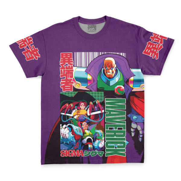 Hooktab Sigma Mega Man Streetwear Anime T-Shirt