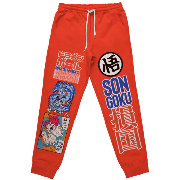 Son Goku Dragon Ball Super Streetwear Otaku Cosplay Anime Sweatpants