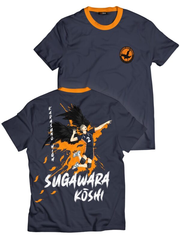 Sugawara Wings Haikyu!! Anime Unisex T-Shirt