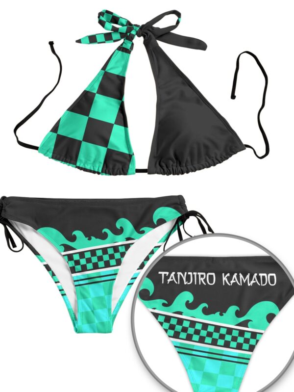 Summer Tanjiro Bikini Demon Slayer Bikini Anime Bikini Swimsuit