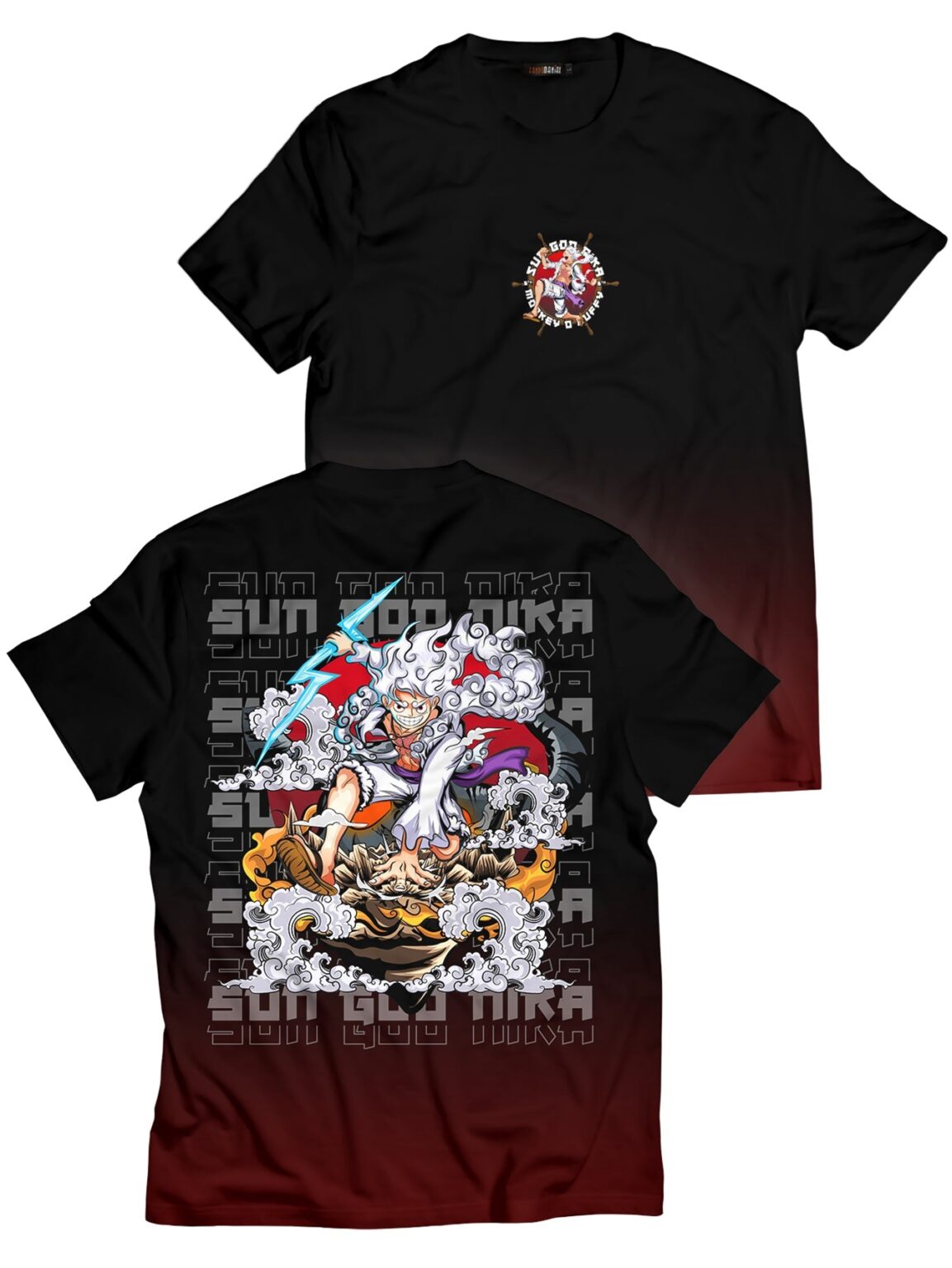 Sun God Nika One Piece Anime Unisex T-Shirt