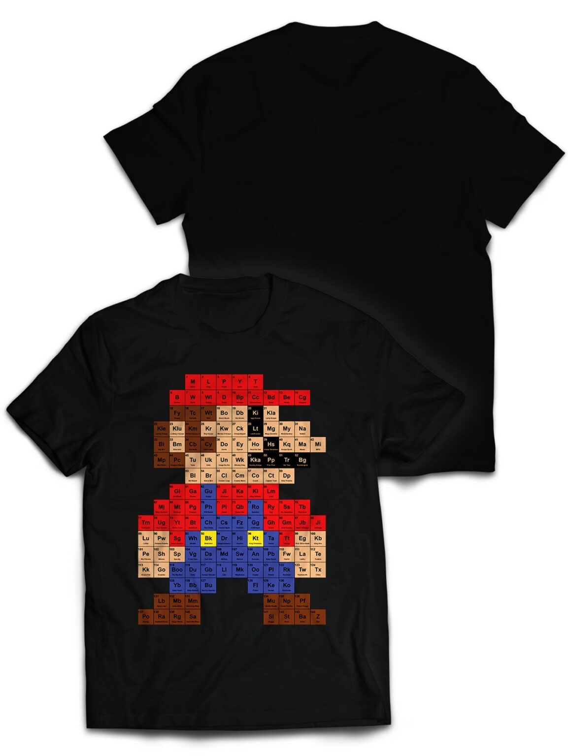 Super Mario Elements Mario Anime Unisex T-Shirt