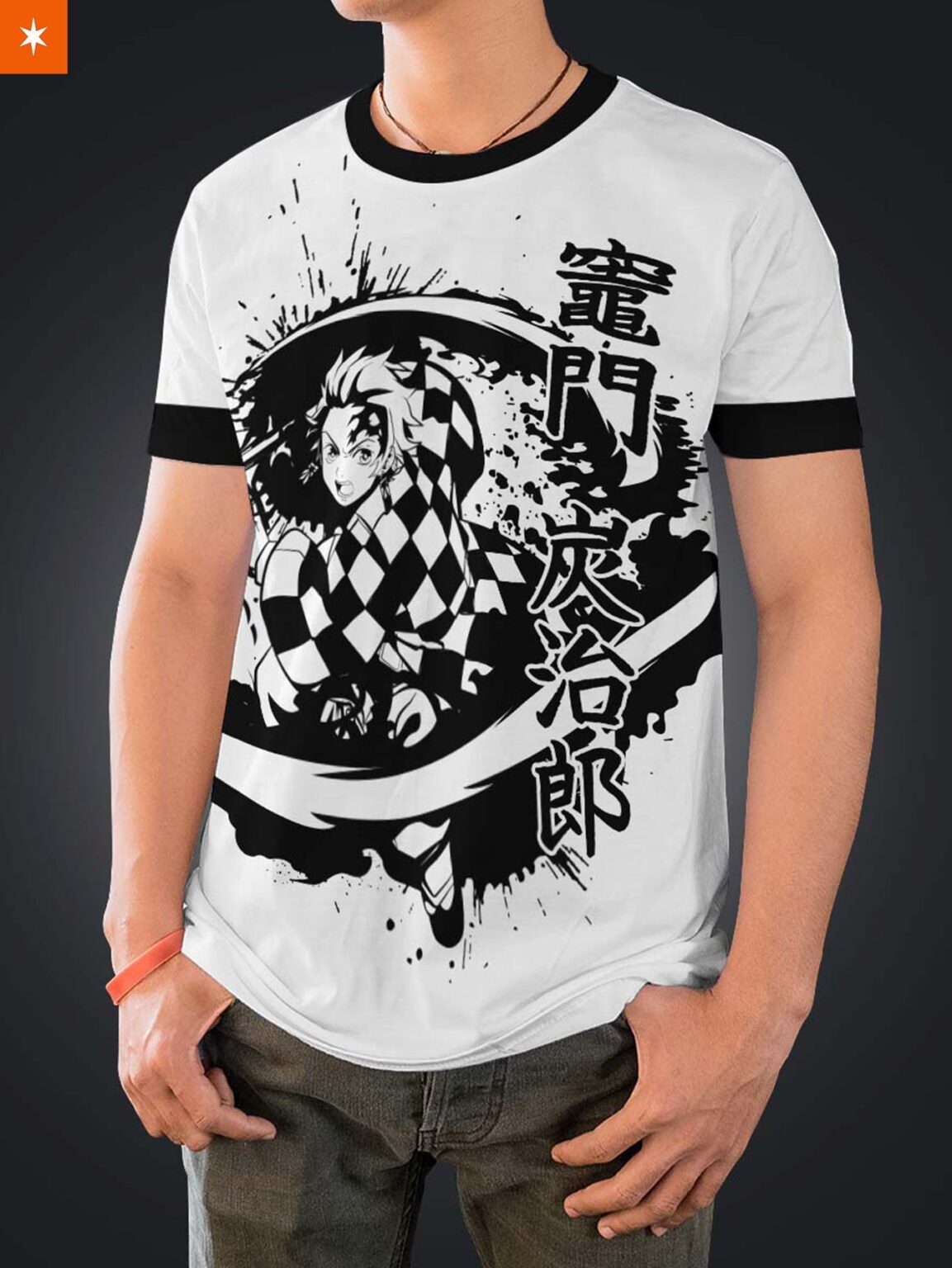 Tanjiro B&W Unisex T-Shirt