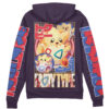 Togepi Pokemon Streetwear Otaku Cosplay Anime Zip Hoodie