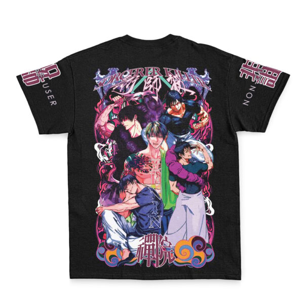 Hooktab Fushiguro Toji V2 Jujutsu Kaisen Streetwear Anime T-Shirt