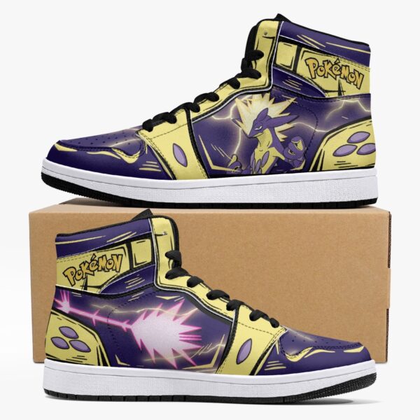 Toxtricity Pokemon Mid 1 Basketball Shoes