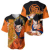 Gohan Baseball Jersey Dragon Ball Z Baseball Jersey Anime Baseball Jersey