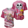 Donquixote Doflamingo Baseball Jersey One Piece Baseball Jersey Anime Baseball Jersey