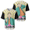 Saiki K Riki Nendou Baseball Jersey The Disastrous Life of Saiki K. Baseball Jersey Anime Baseball Jersey