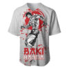 Japan Baki Hanm Baseball Jersey Baki Hanma Baseball Jersey Anime Baseball Jersey