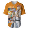 Kazuma Kuwabara Baseball Jersey YuYu Hakusho Baseball Jersey Anime Baseball Jersey