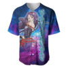 Galaxy Style Yuuki Baseball Jersey Sword Art Online Baseball Jersey Anime Baseball Jersey