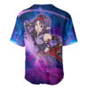 Galaxy Style Yuuki Baseball Jersey Sword Art Online Baseball Jersey Anime Baseball Jersey