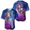 Galaxy Style Yuuki Baseball Jersey Sword Art Online Baseball Jersey Anime Baseball Jersey