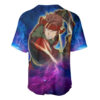 Galaxy Style Klein Baseball Jersey Sword Art Online Baseball Jersey Anime Baseball Jersey