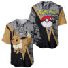 Manga Eevee Baseball Jersey Pokemon Baseball Jersey Anime Baseball Jersey