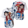 Luffy Baseball Jersey One Piece Baseball Jersey Anime Baseball Jersey