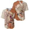 Arcanine Baseball Jersey Pokemon Baseball Jersey Anime Baseball Jersey