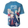 Persona 3 Team Baseball Jersey Persona 3 Baseball Jersey Anime Baseball Jersey