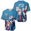 Persona 3 Team Baseball Jersey Persona 3 Baseball Jersey Anime Baseball Jersey