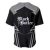 Kuroshitsuji Baseball Jersey Black Butler Baseball Jersey Anime Baseball Jersey