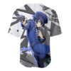 Polygon Cyber Style Naoto Shirogane Baseball Jersey Persona 4 Baseball Jersey Anime Baseball Jersey