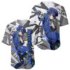 Polygon Cyber Style Naoto Shirogane Baseball Jersey Persona 4 Baseball Jersey Anime Baseball Jersey