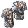 Polygon Cyber Style Yosuke Hanamura Baseball Jersey Persona 4 Baseball Jersey Anime Baseball Jersey