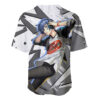 Polygon Cyber Style Makoto Yuki Baseball Jersey Persona 3 Baseball Jersey Anime Baseball Jersey