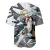 Polygon Cyber Style Aigis Baseball Jersey Persona 3 Baseball Jersey Anime Baseball Jersey