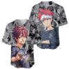 Shokugeki no Soma Baseball Jersey Food Wars!: Shokugeki no Soma Baseball Jersey Anime Baseball Jersey